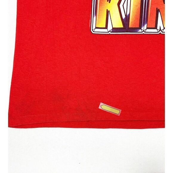 Vintage Y2K MLK T-Shirt Red 2XL Martin Luther King Jr Rap Tee Front and Back - Picture 9 of 10